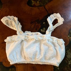 Capulet Lacy Bandeau Crop Top
